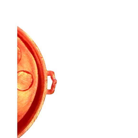 Barbie Tammy Doll VTG Red Suitcase Bag Purse Luggage Round Oval Plastic Hat Box - Picture 3 of 6